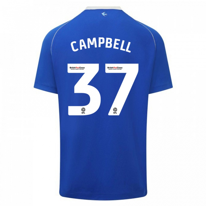 Herren Vontae Daley-Campbell #37 Blau Heimtrikot Trikot 2023/24 T-Shirt
