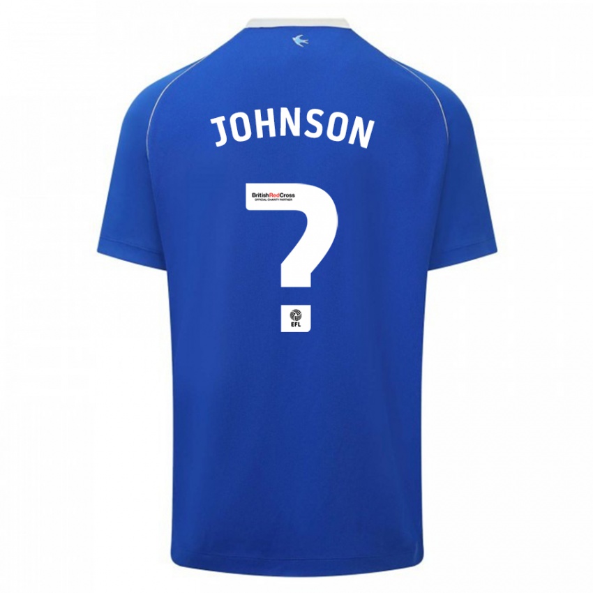 Herren Finlay Johnson #0 Blau Heimtrikot Trikot 2023/24 T-Shirt