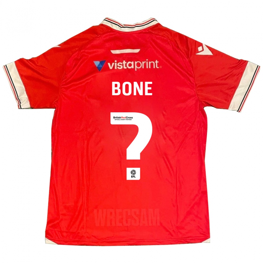 Herren Kai Bone #0 Rot Heimtrikot Trikot 2023/24 T-Shirt