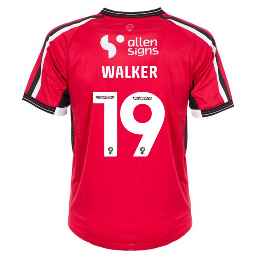 Herren Tyler Walker #19 Rot Heimtrikot Trikot 2023/24 T-Shirt