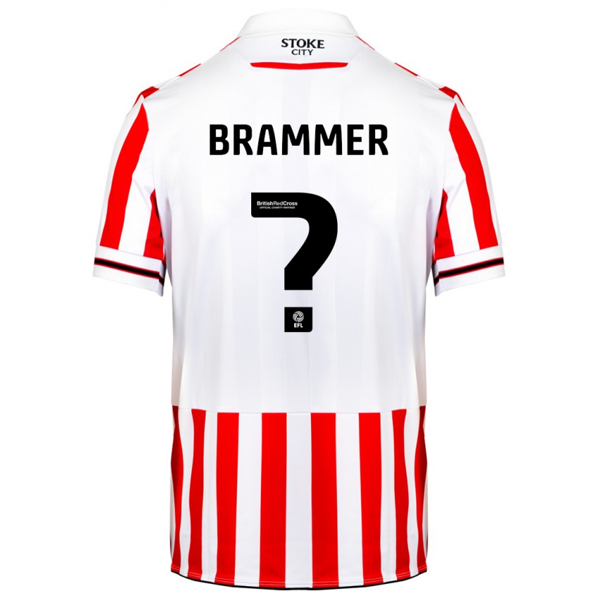 Herren Ruben Brammer #0 Rot-Weiss Heimtrikot Trikot 2023/24 T-Shirt