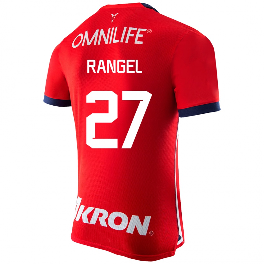 Herren José Rangel #27 Rot Heimtrikot Trikot 2023/24 T-Shirt