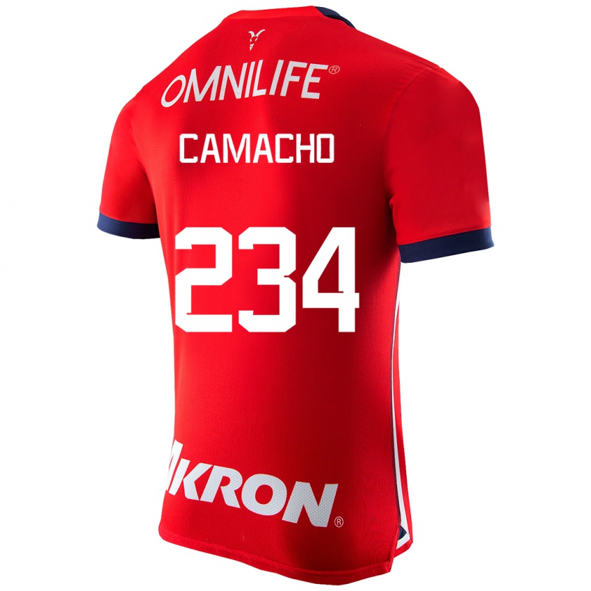 Herren Xandor Camacho #234 Rot Heimtrikot Trikot 2023/24 T-Shirt