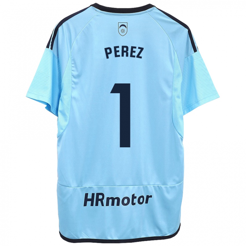 Herren Silvia Pérez Fernández De Romarategui #1 Blau Auswärtstrikot Trikot 2023/24 T-Shirt