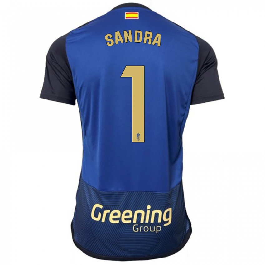 Herren Sandra #1 Marine Auswärtstrikot Trikot 2023/24 T-Shirt