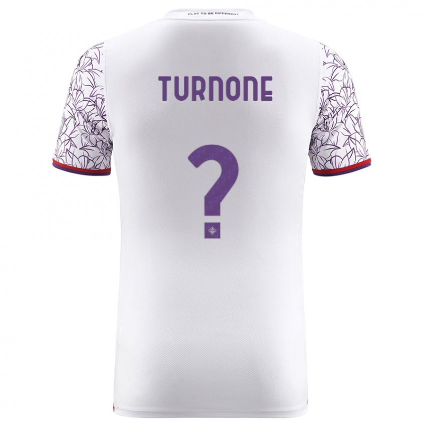 Herren Niccolò Turnone #0 Weiß Auswärtstrikot Trikot 2023/24 T-Shirt