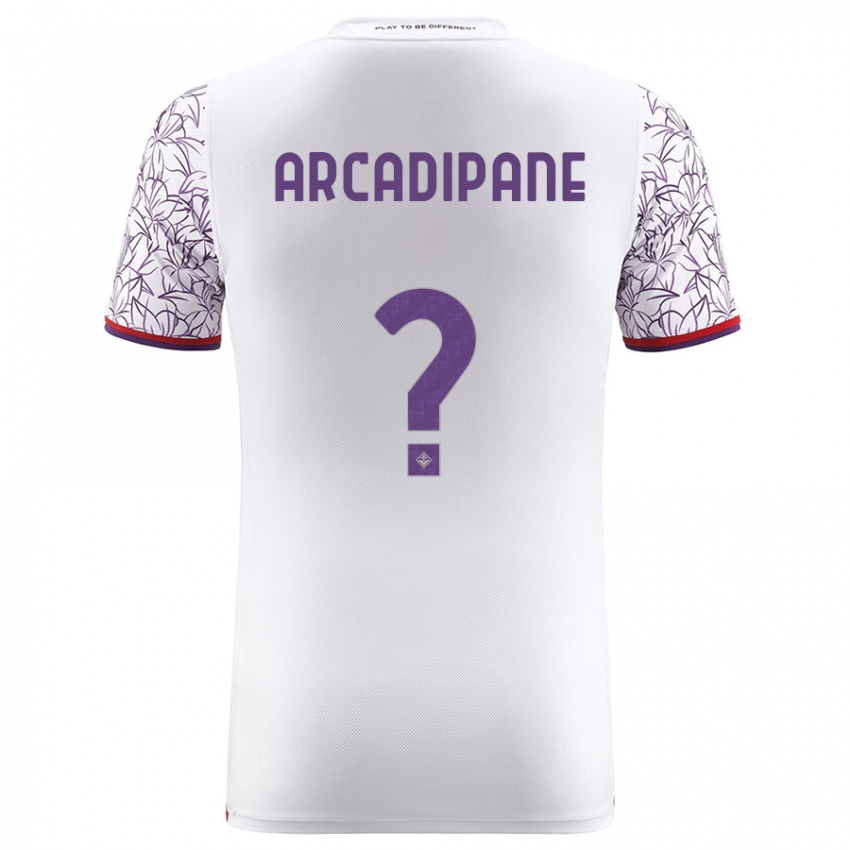 Herren Guglielmo Arcadipane #0 Weiß Auswärtstrikot Trikot 2023/24 T-Shirt