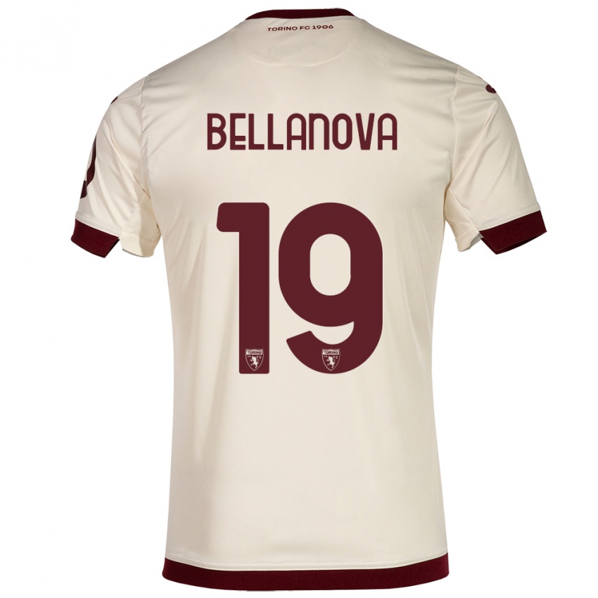 Herren Raoul Bellanova #19 Sekt Auswärtstrikot Trikot 2023/24 T-Shirt