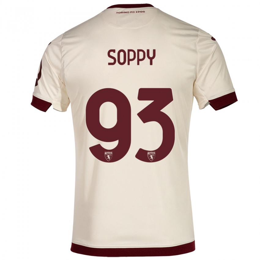 Herren Brandon Soppy #93 Sekt Auswärtstrikot Trikot 2023/24 T-Shirt