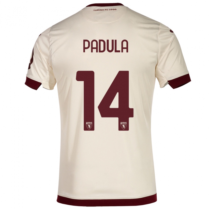 Herren Cristian Padula #14 Sekt Auswärtstrikot Trikot 2023/24 T-Shirt