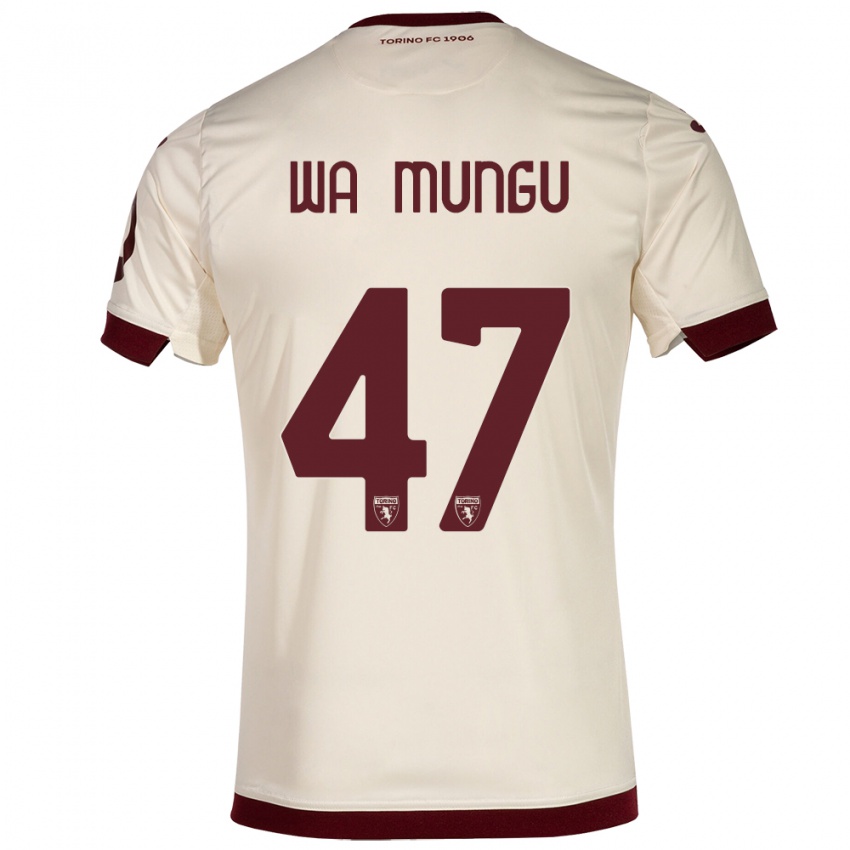 Herren Vimoj Muntu Wa Mungu #47 Sekt Auswärtstrikot Trikot 2023/24 T-Shirt