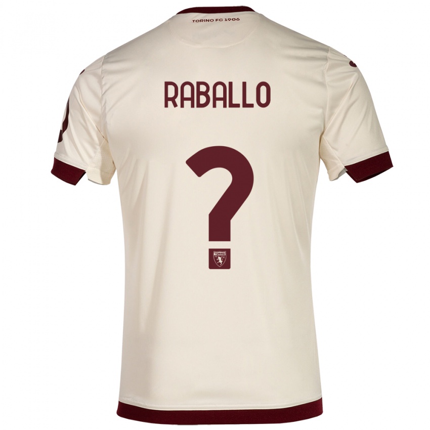 Herren Alessio Raballo #0 Sekt Auswärtstrikot Trikot 2023/24 T-Shirt
