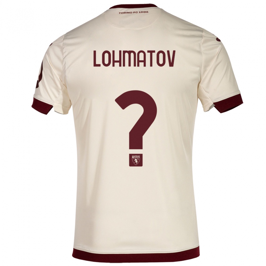 Herren Aleksandr Lohmatov #0 Sekt Auswärtstrikot Trikot 2023/24 T-Shirt