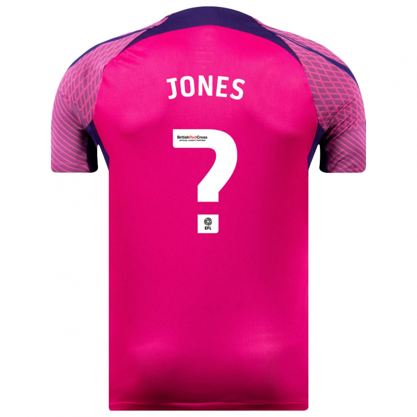 Herren Jenson Jones #0 Lila Auswärtstrikot Trikot 2023/24 T-Shirt