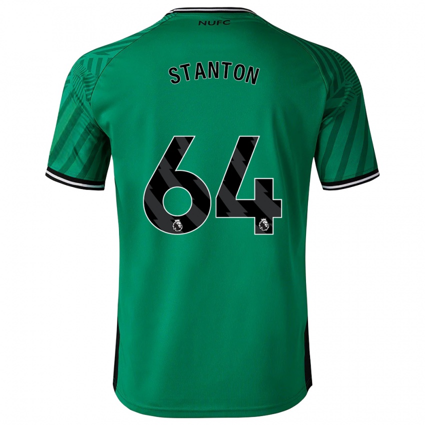 Herren Ellis Stanton #64 Grün Auswärtstrikot Trikot 2023/24 T-Shirt