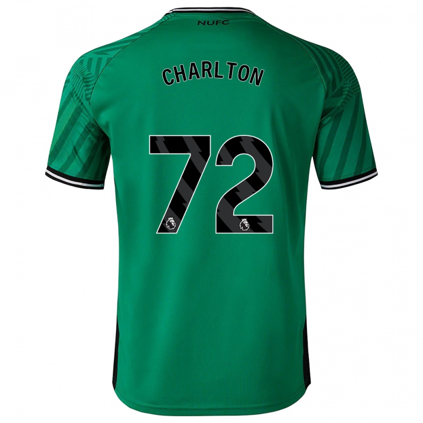 Herren Dylan Charlton #72 Grün Auswärtstrikot Trikot 2023/24 T-Shirt