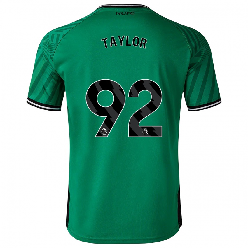 Herren Matthew Taylor #92 Grün Auswärtstrikot Trikot 2023/24 T-Shirt