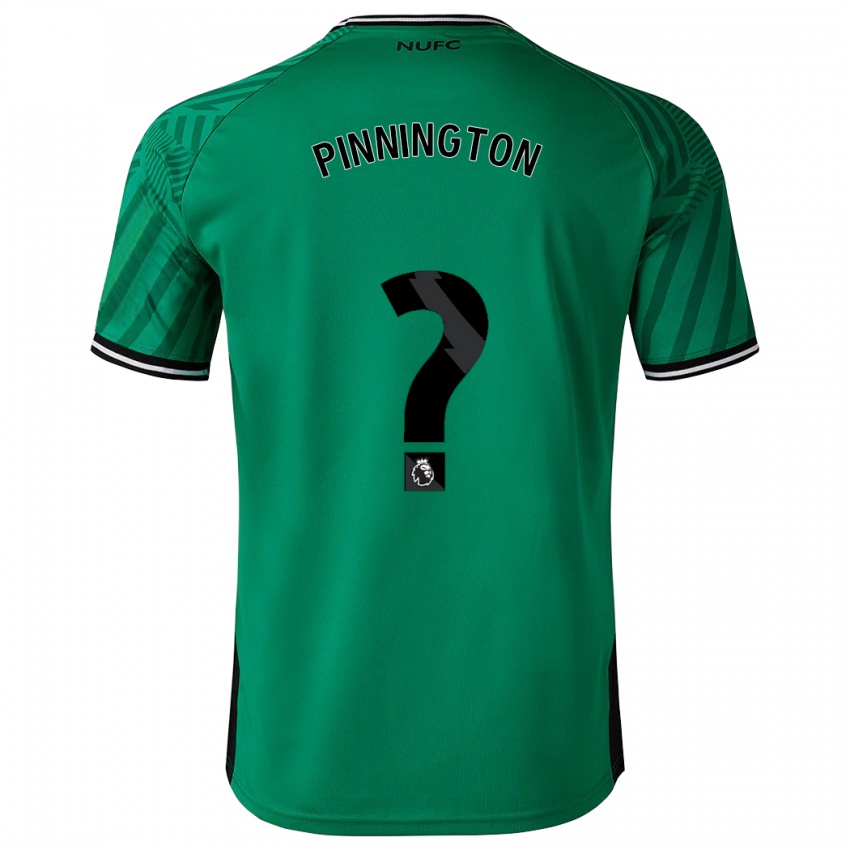 Herren Sam Pinnington #0 Grün Auswärtstrikot Trikot 2023/24 T-Shirt