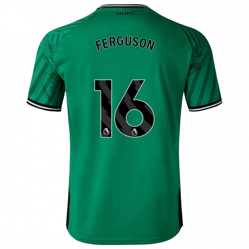 Herren Becky Ferguson #16 Grün Auswärtstrikot Trikot 2023/24 T-Shirt