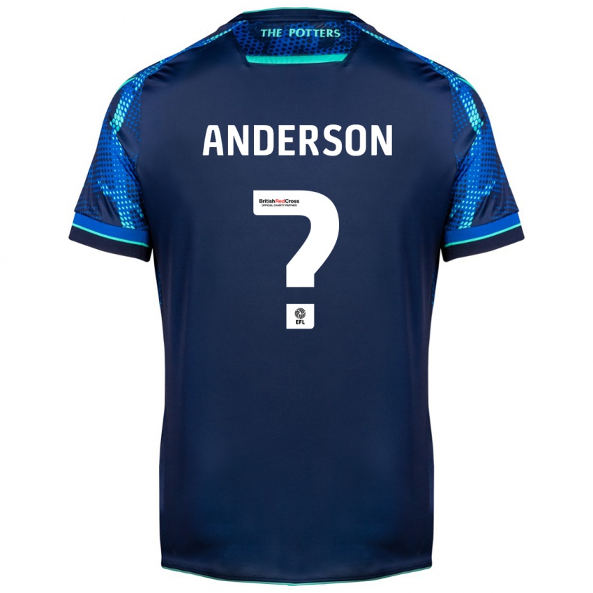 Herren Freddie Anderson #0 Marine Auswärtstrikot Trikot 2023/24 T-Shirt