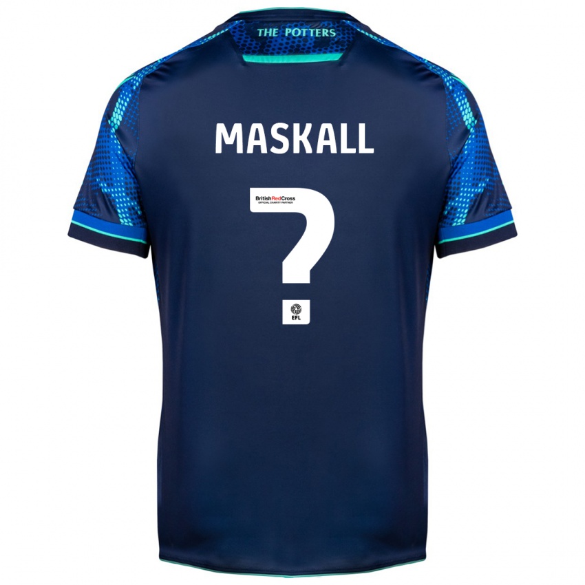 Herren Josh Maskall #0 Marine Auswärtstrikot Trikot 2023/24 T-Shirt