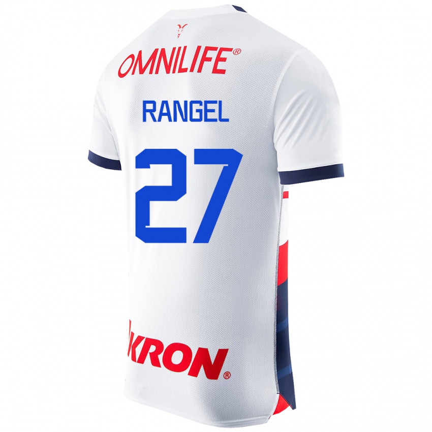 Herren José Rangel #27 Weiß Auswärtstrikot Trikot 2023/24 T-Shirt