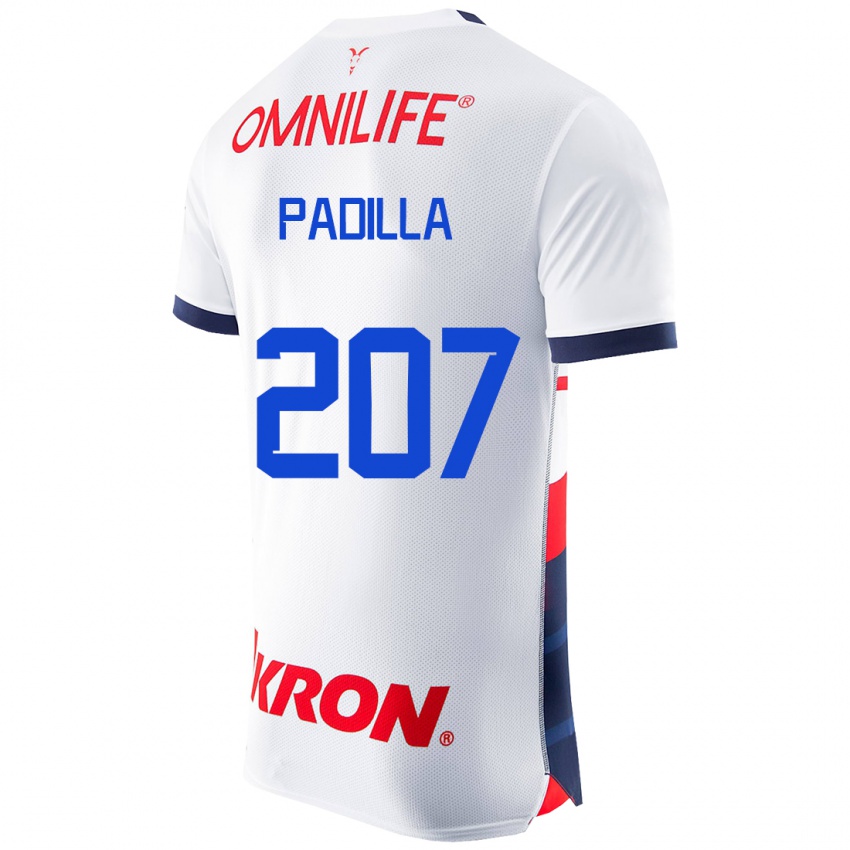 Herren Yael Padilla #207 Weiß Auswärtstrikot Trikot 2023/24 T-Shirt