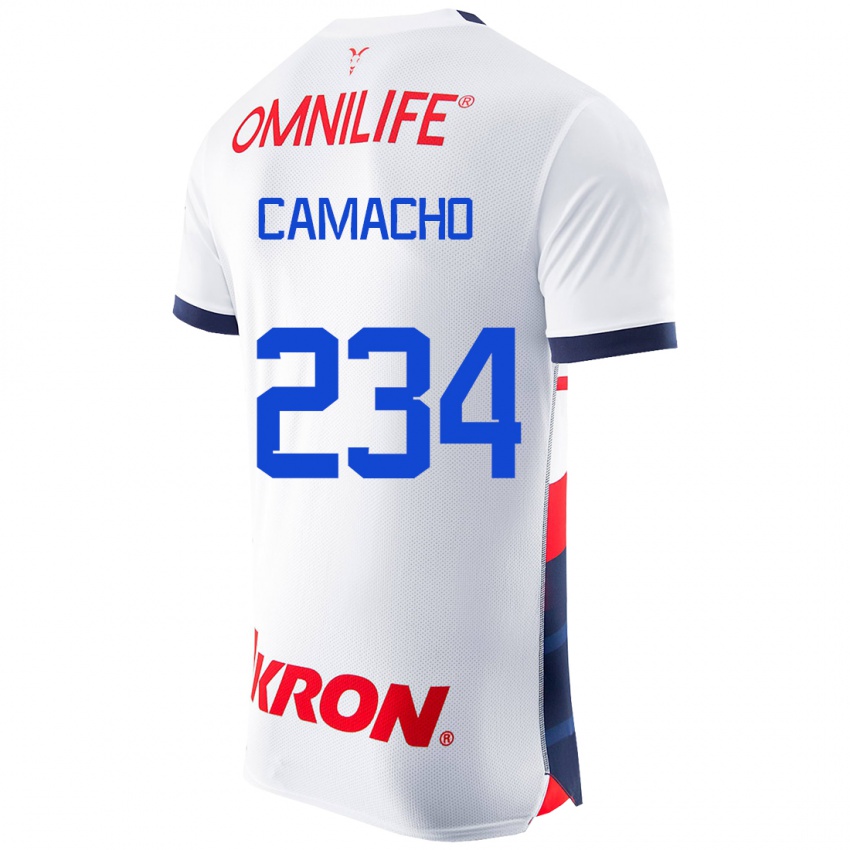 Herren Xandor Camacho #234 Weiß Auswärtstrikot Trikot 2023/24 T-Shirt