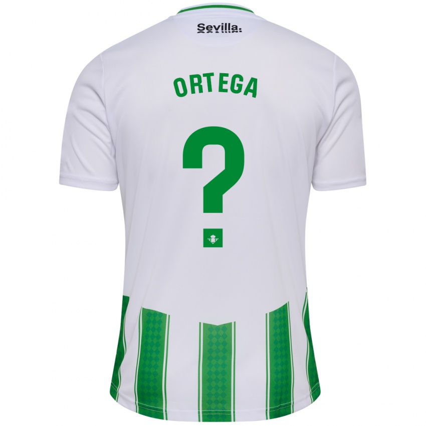 Damen José María Ortega #0 Weiß Heimtrikot Trikot 2023/24 T-Shirt