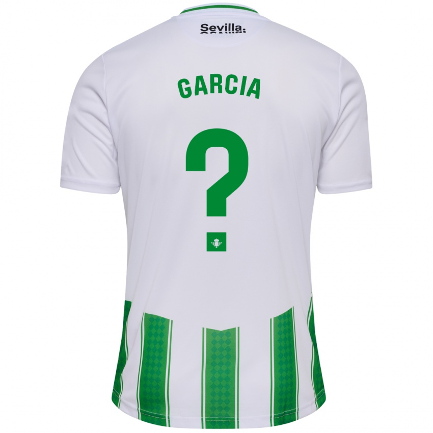 Damen Germán García #0 Weiß Heimtrikot Trikot 2023/24 T-Shirt
