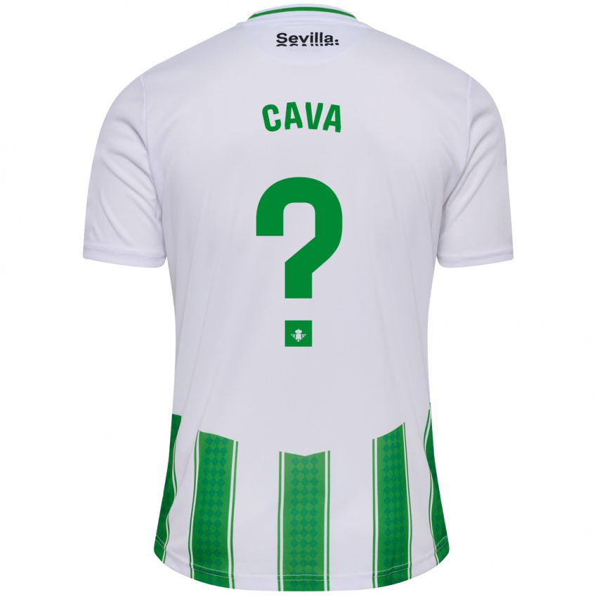 Damen Raúl Cava #0 Weiß Heimtrikot Trikot 2023/24 T-Shirt