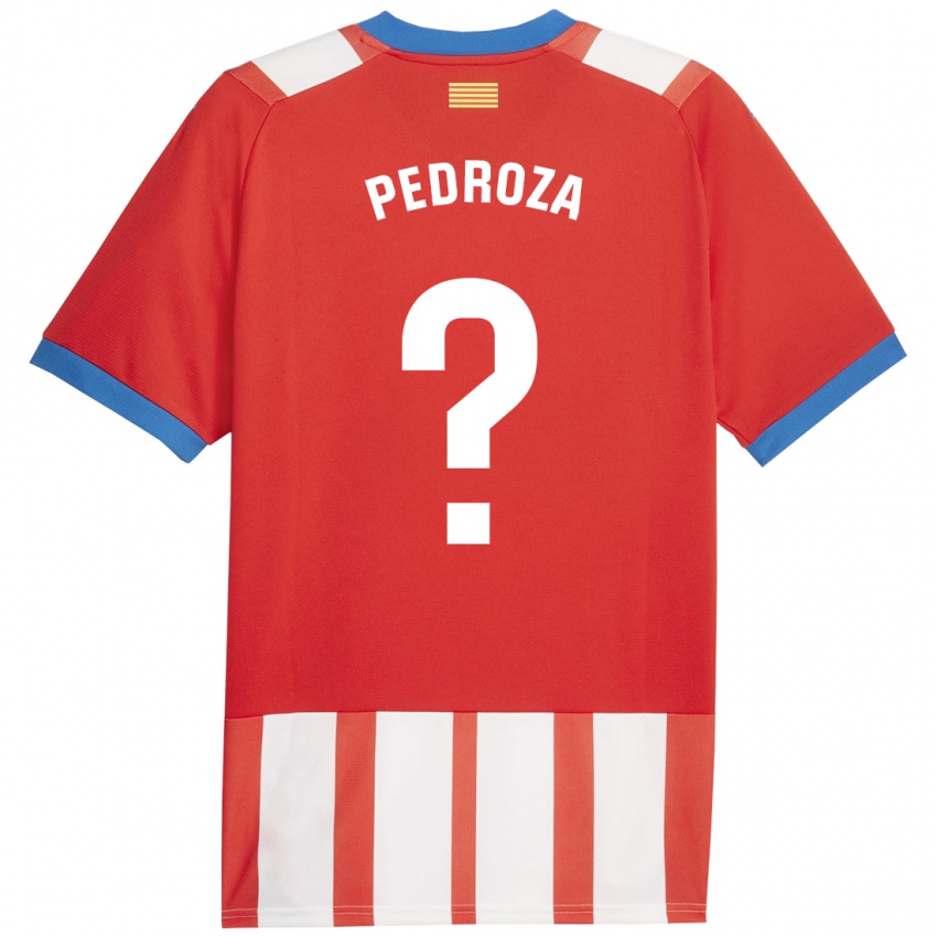 Damen Gerardo Pedroza #0 Rot-Weiss Heimtrikot Trikot 2023/24 T-Shirt
