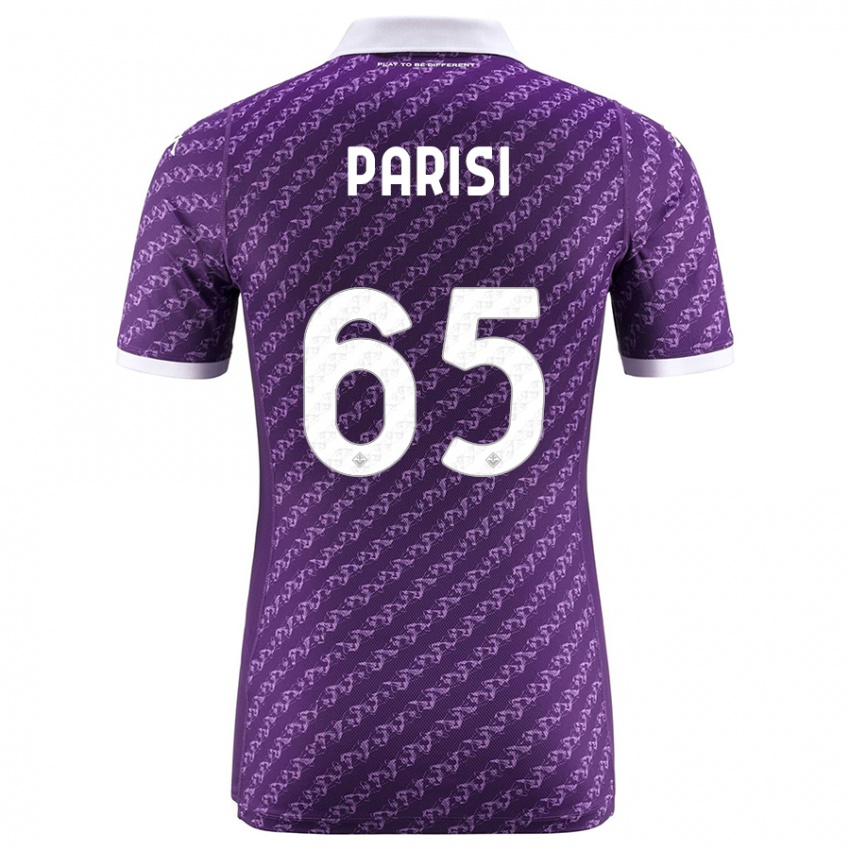 Damen Fabiano Parisi #65 Violett Heimtrikot Trikot 2023/24 T-Shirt