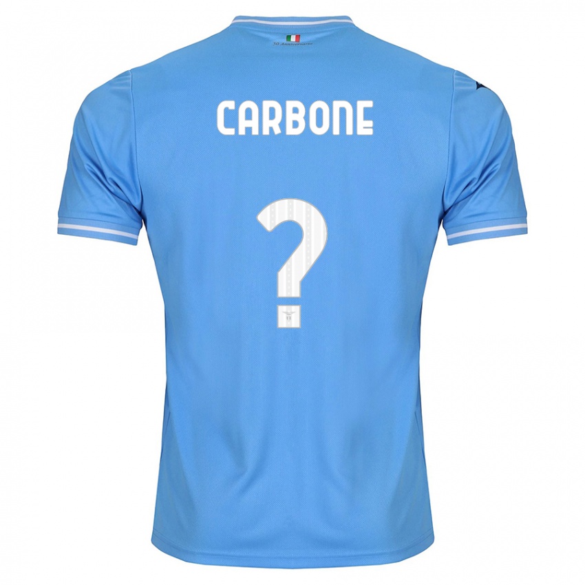 Damen Giovanni Carbone #0 Blau Heimtrikot Trikot 2023/24 T-Shirt