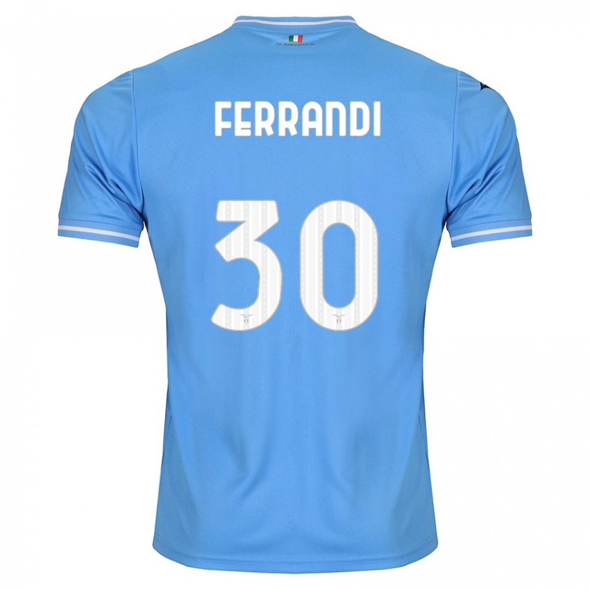 Damen Giulia Ferrandi #30 Blau Heimtrikot Trikot 2023/24 T-Shirt