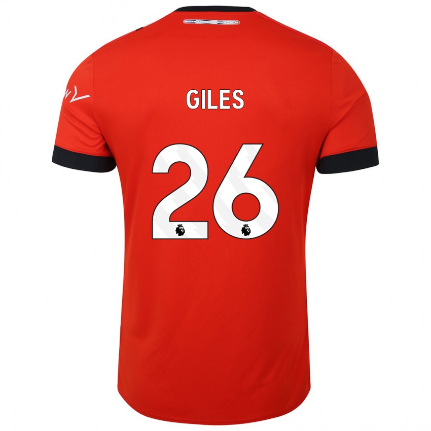 Damen Ryan Giles #26 Rot Heimtrikot Trikot 2023/24 T-Shirt
