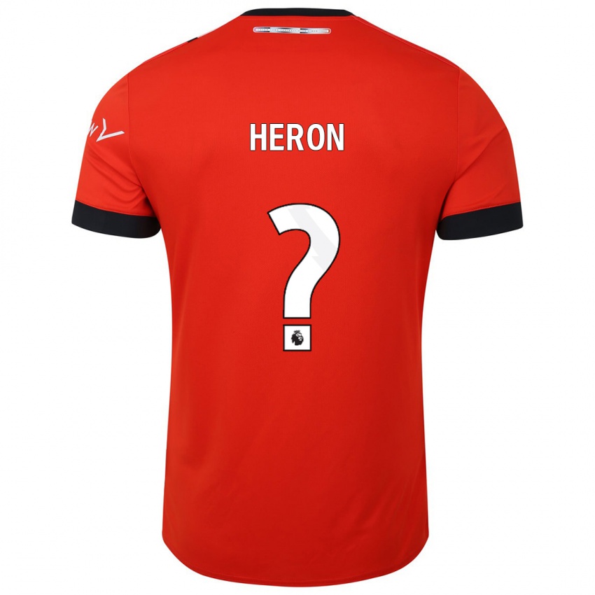 Damen Archie Heron #0 Rot Heimtrikot Trikot 2023/24 T-Shirt