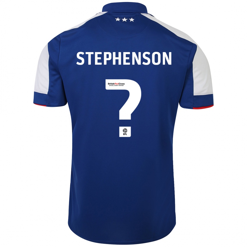Damen Sean Stephenson #0 Blau Heimtrikot Trikot 2023/24 T-Shirt