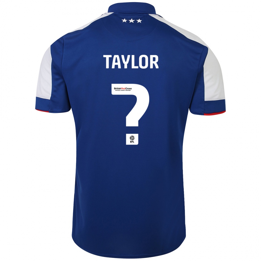 Damen Tom Taylor #0 Blau Heimtrikot Trikot 2023/24 T-Shirt