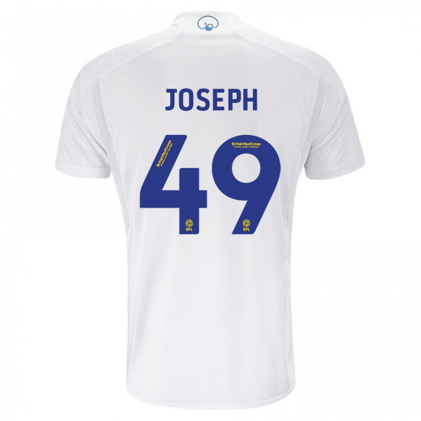 Damen Mateo Joseph #49 Weiß Heimtrikot Trikot 2023/24 T-Shirt
