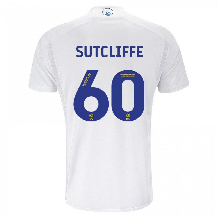 Damen Harvey Sutcliffe #60 Weiß Heimtrikot Trikot 2023/24 T-Shirt