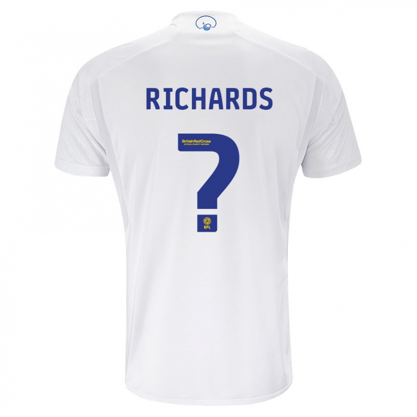 Damen Joe Richards #0 Weiß Heimtrikot Trikot 2023/24 T-Shirt