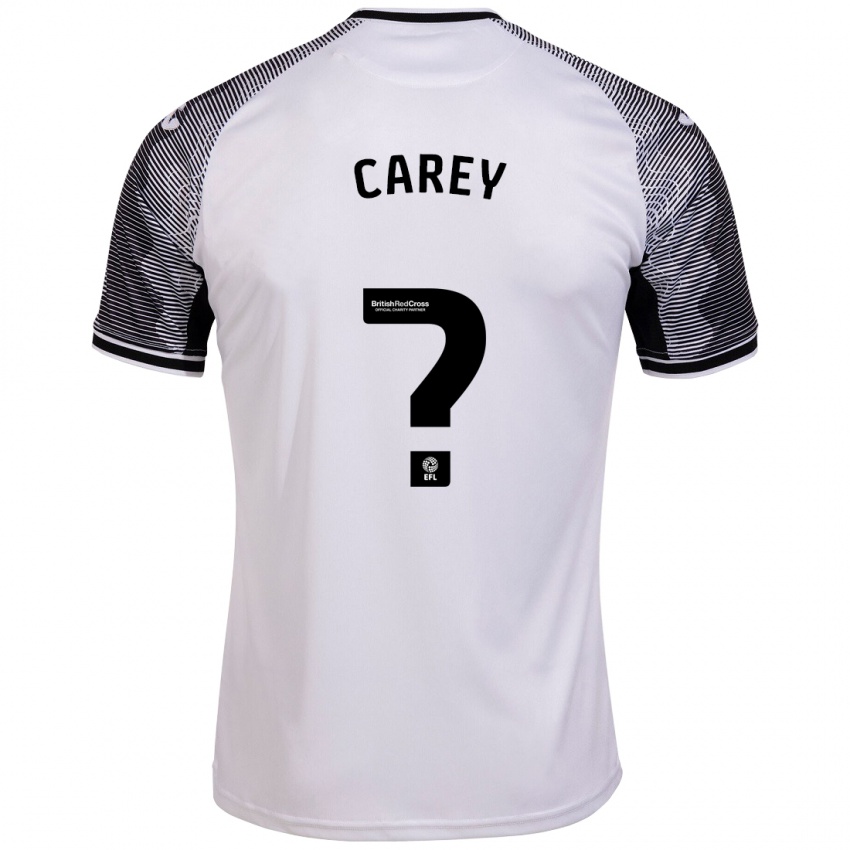 Damen Joshua Carey #0 Weiß Heimtrikot Trikot 2023/24 T-Shirt