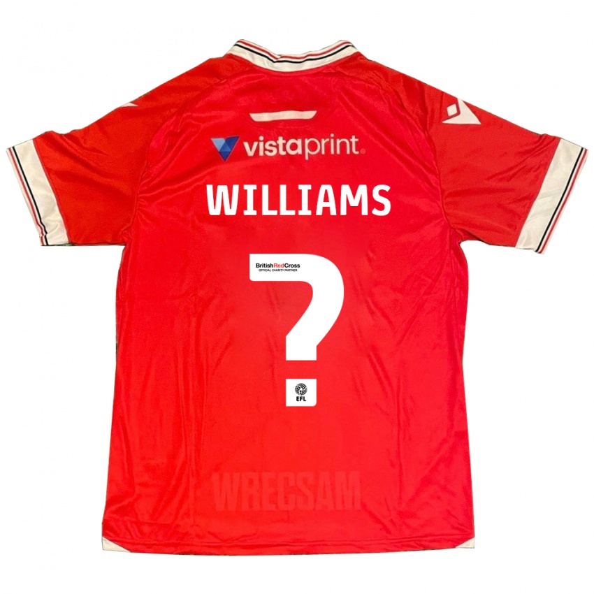 Damen Sam Williams #0 Rot Heimtrikot Trikot 2023/24 T-Shirt