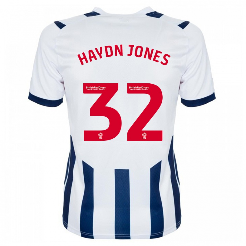 Damen Mackenzie Haydn Jones #32 Weiß Heimtrikot Trikot 2023/24 T-Shirt
