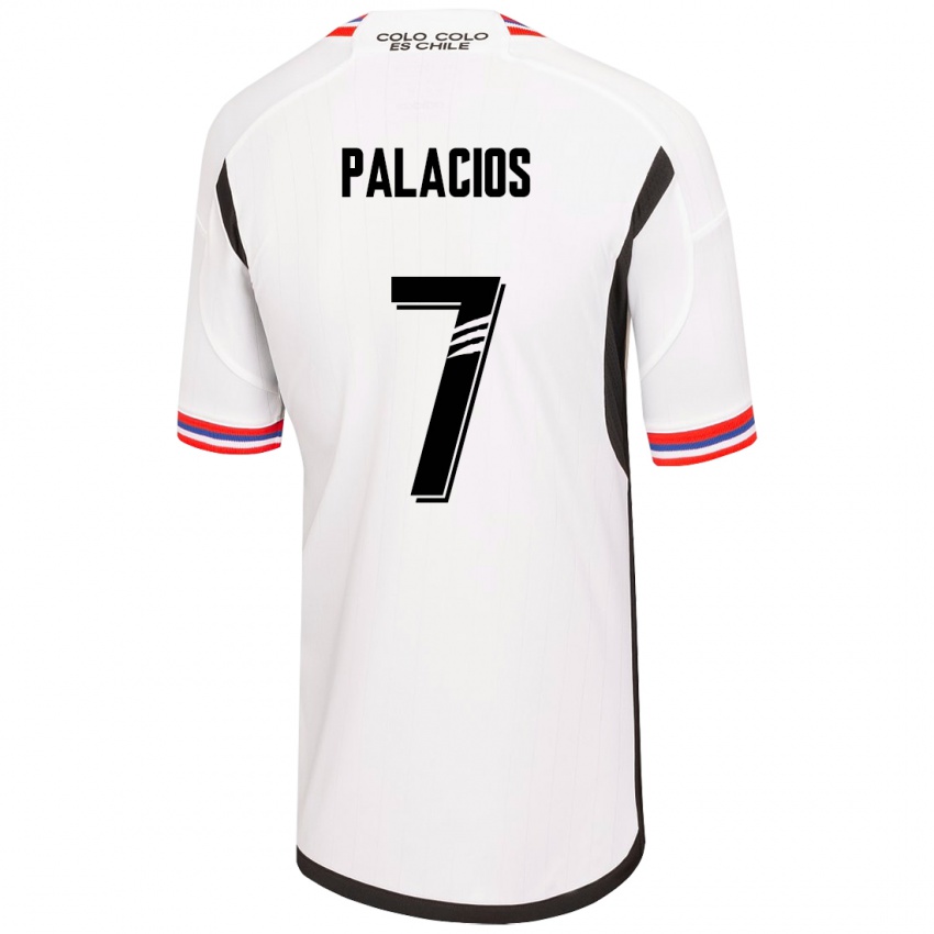 Damen Carlos Palacios #7 Weiß Heimtrikot Trikot 2023/24 T-Shirt