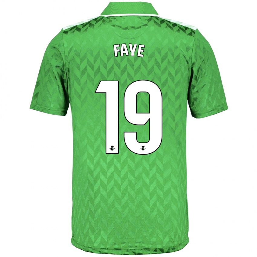 Damen Souleymane Faye #19 Grün Auswärtstrikot Trikot 2023/24 T-Shirt