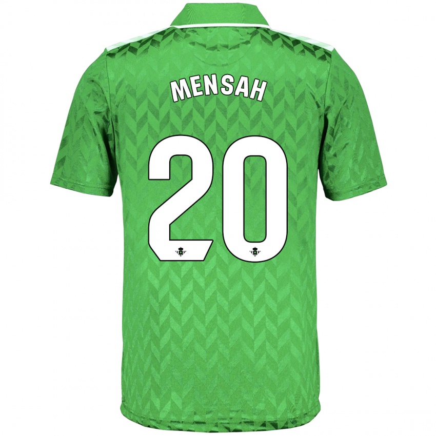 Damen Mawuli Mensah #20 Grün Auswärtstrikot Trikot 2023/24 T-Shirt