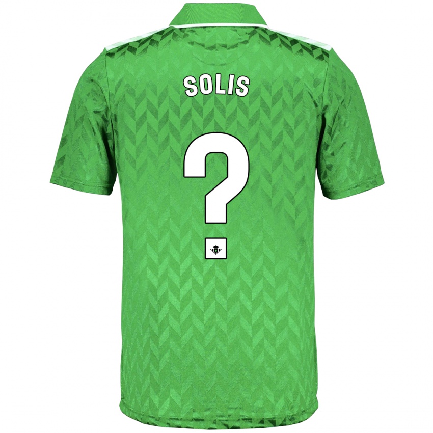 Damen Marcos Solís #0 Grün Auswärtstrikot Trikot 2023/24 T-Shirt