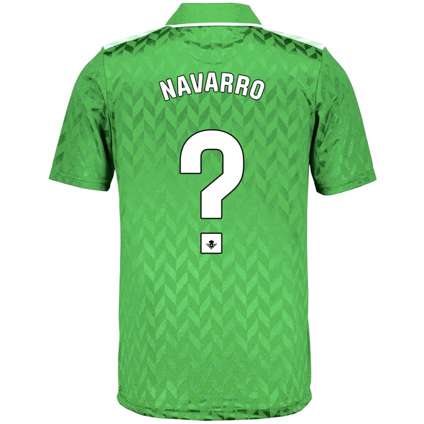 Damen Mario Navarro #0 Grün Auswärtstrikot Trikot 2023/24 T-Shirt